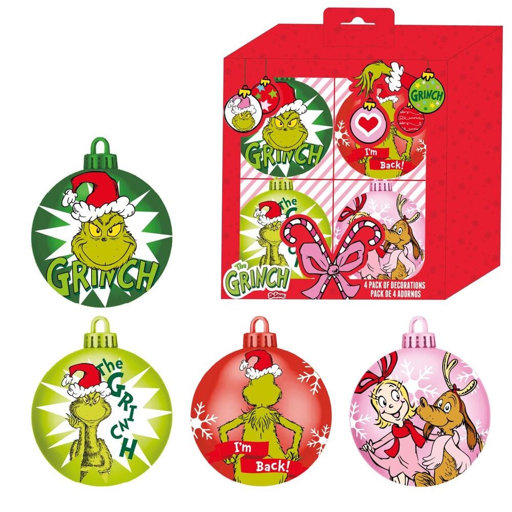 Set bolas Navidad Grinch