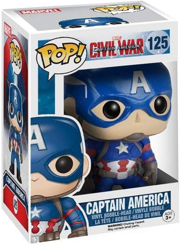 Figura POP Marvel Civil War Capitan America