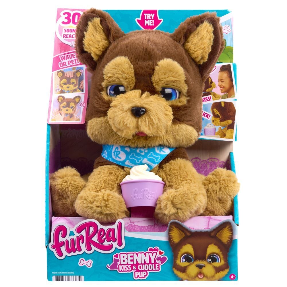 Peluche interactivo Benny the Kiss & Cuddle FurReal