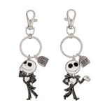 Set 2 Llaveros Jack Skellington Pesadilla Antes de Navidad Disney