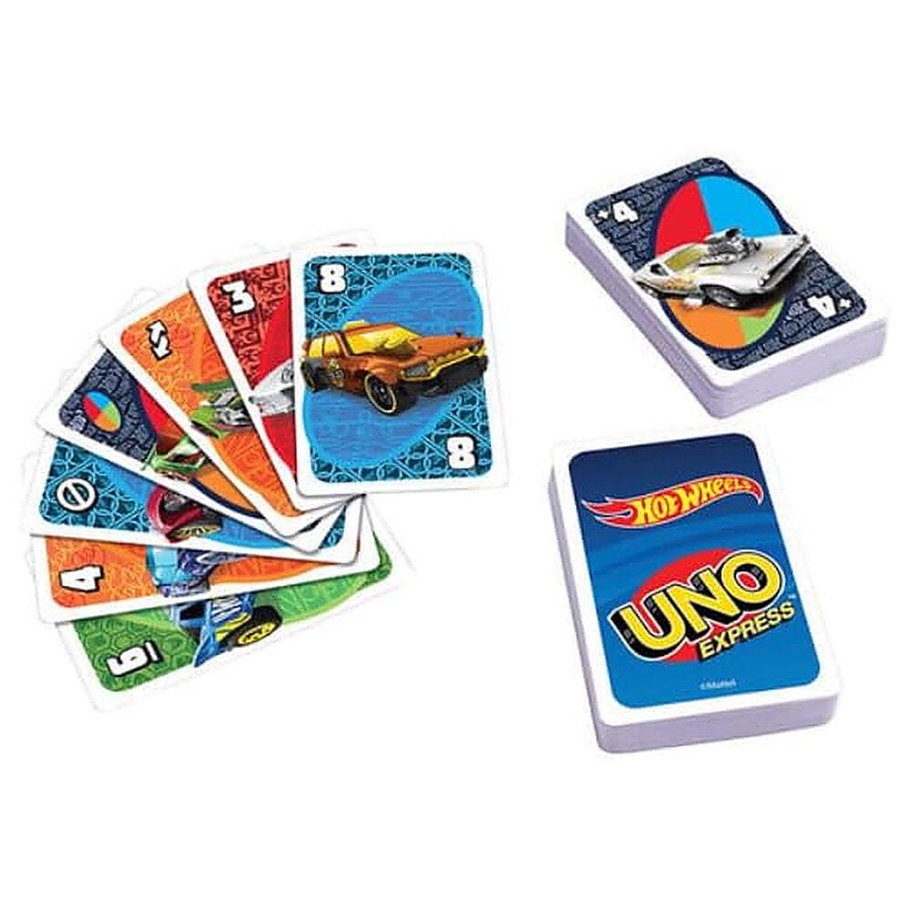 Juego cartas UNO Hot Wheels
