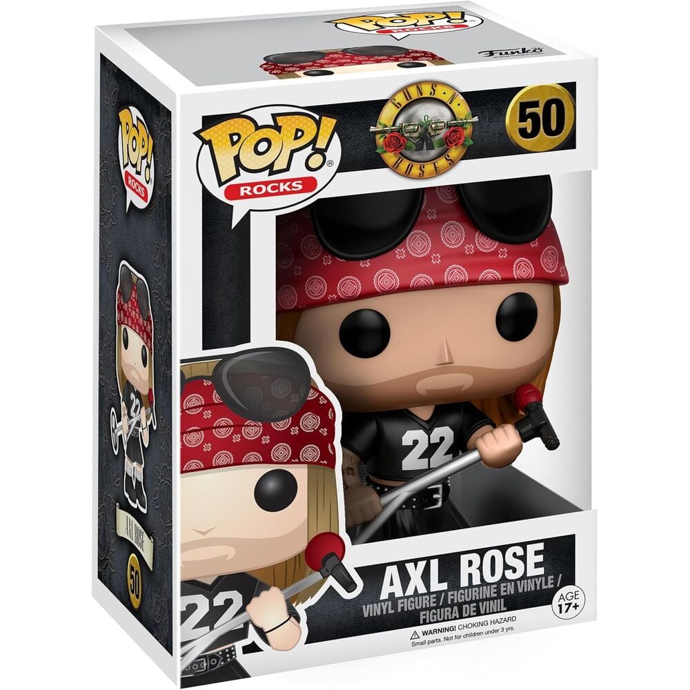 Figura POP Rocks Guns Roses Axl Rose