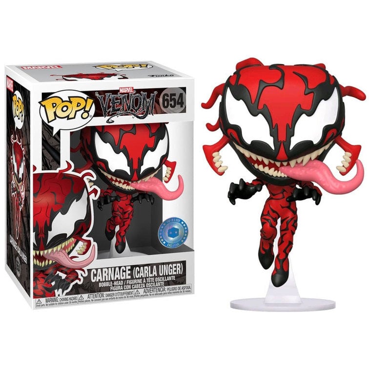 Figura POP Marvel Comics Carla Unger Carnage Exclusive