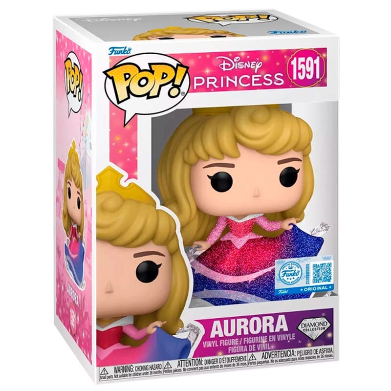 Figura POP Disney La Bella Durmiente Aurora Exclusive