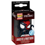 Llavero Pocket POP Marvel Spider-Man 2 Advanced Suit 2.0 Symbiote Takeover