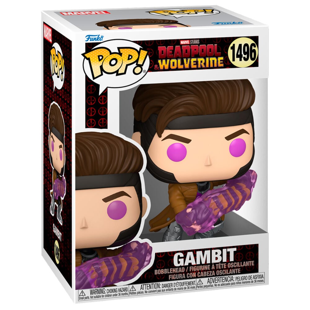 Figura POP Marvel Deadpool & Wolverine Gambit