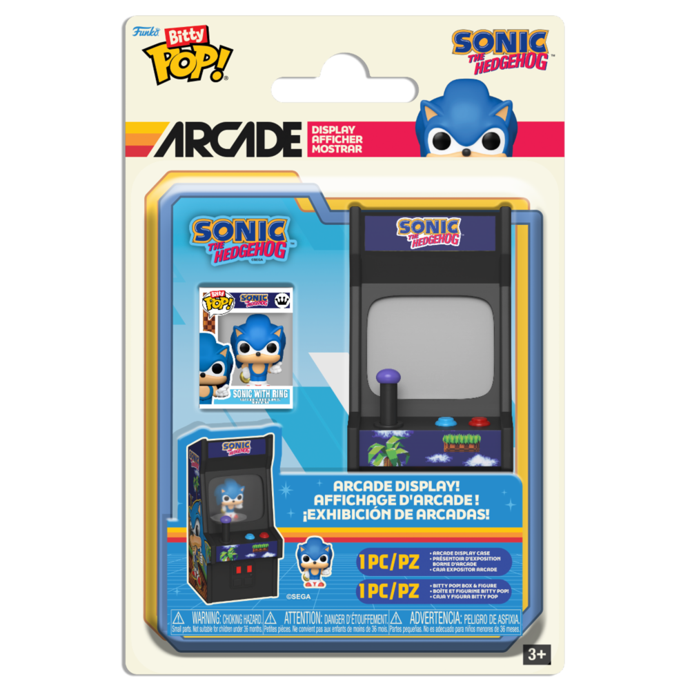 Figura Bitty POP Arcade Sonic the Hedgehog Sonic