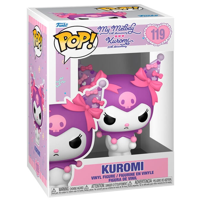 Figura POP Hello Kitty 20th Anniversary Kuromi Grumpy