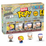 Blister 4 figuras Bitty POP One Piece Sanji
