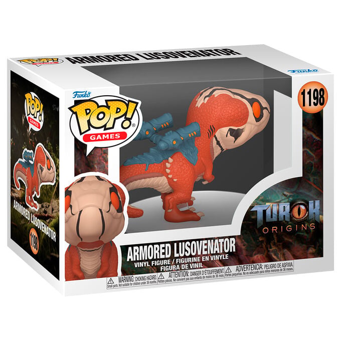 Figura POP Turok Armored Lusovenator