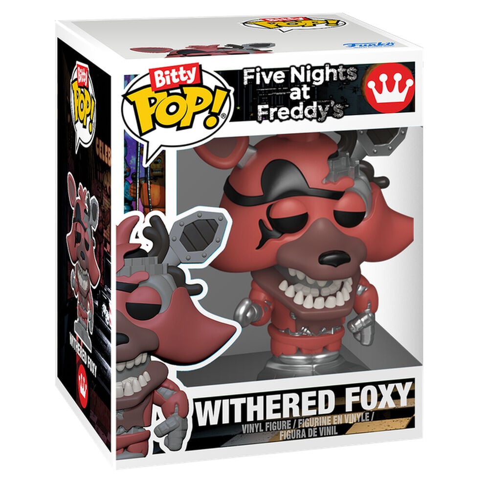 Blister 4 figuras Bitty POP Five Nights at Freddys