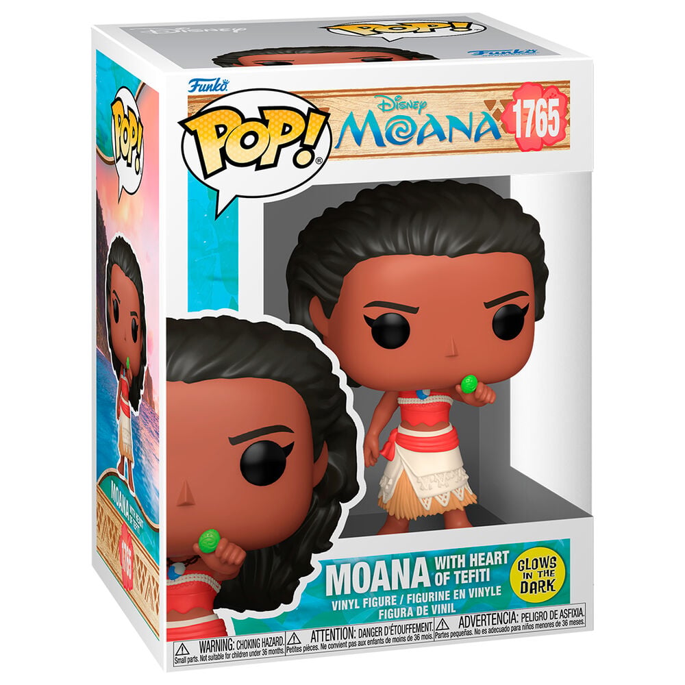 Figura POP Disney Vaiana Moana 3 Moana with Heart of Tefiti