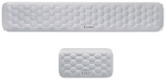 Pack de 2 Reposamuñecas Subblim Ergo AirPadding/ Plateadas