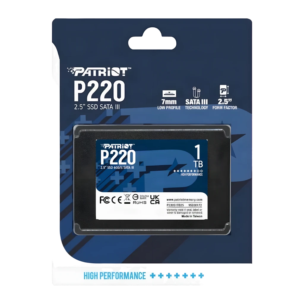 SSD Patriot Memory P220 2.5 pulgadas SATA III