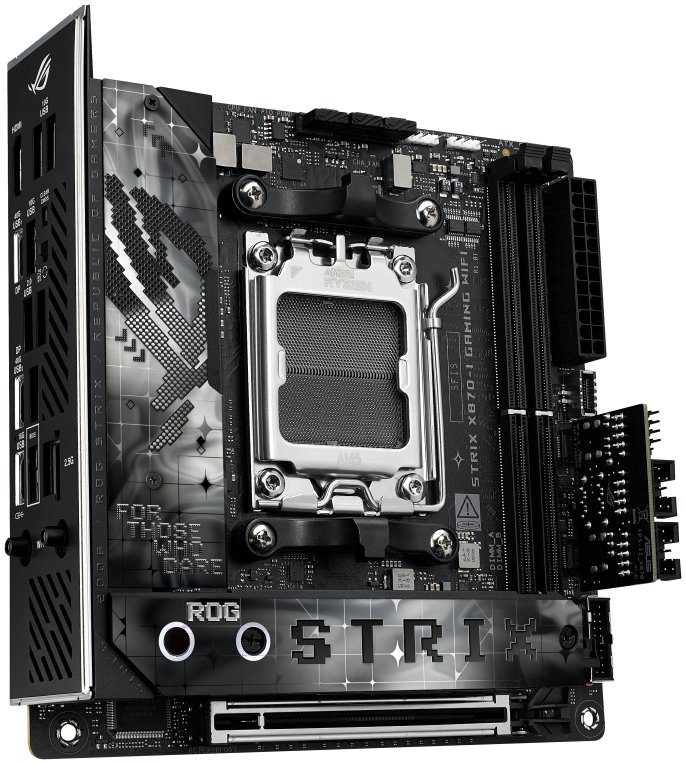 ASUS ROG STRIX X870-I GAMING WiFi AMD X870 Zócalo AM5 mini ITX