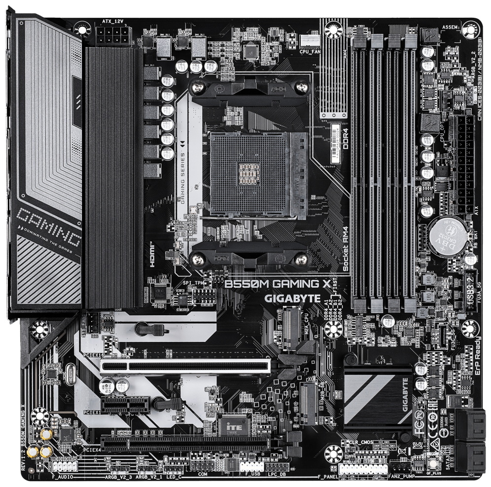 Gigabyte B550M GAMING X Placa Base