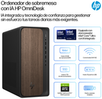 HP M03-0038NS U5-225 512GB 16GB FREEDOS DDR5-SDRAM SSD Torre PC AI PC