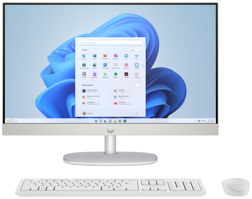 HP 24 -cr0129ns PC Intel® Core™ i5 i5-1335U 60,5 cm (23.8") 1920 x 1080 Pixeles PC todo en uno 16GB DDR4-SDRAM 512GB SSD