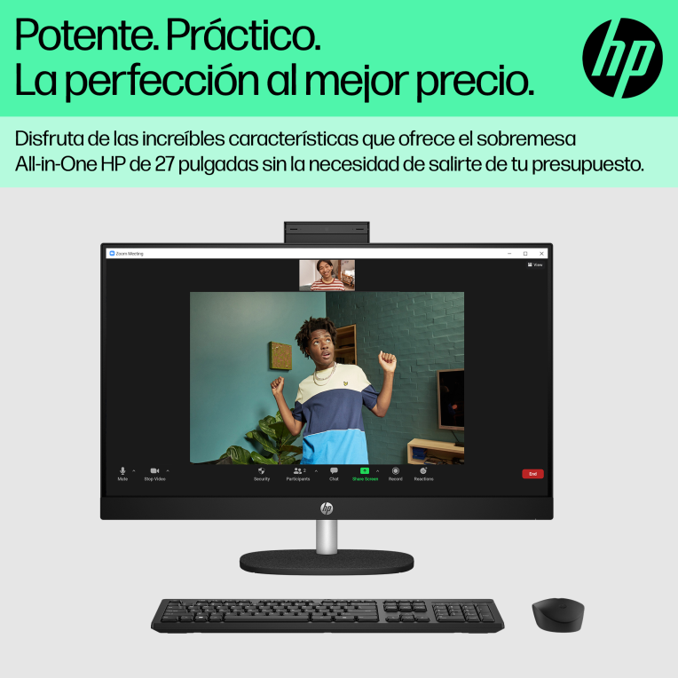 HP All-in-One 27-cr0089ns Intel® Core™ i5 i5-1335U 68,6 cm (27") 1920 x 1080 Pixeles PC todo en uno 16GB DDR4-SDRAM 512G