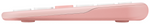 ASUS Marshmallow Keyboard KW100 teclado Hogar Bluetooth QWERTY Rosa