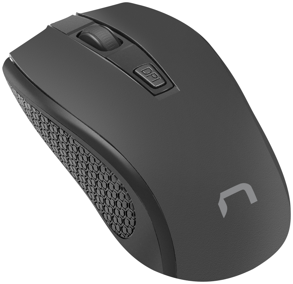 Natec Jay 2 ratón Oficina Ambidextro RF inalámbrico Óptico 1600 DPI
