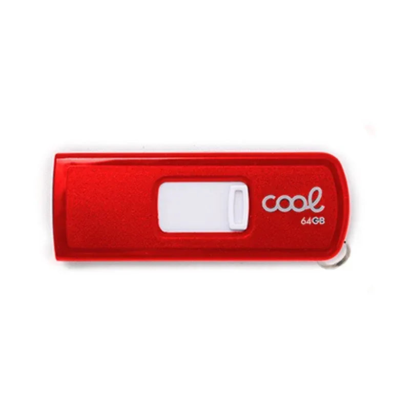 Pen Drive USB x64 GB 2.0 COOL Basic Rojo - PixelPlaza