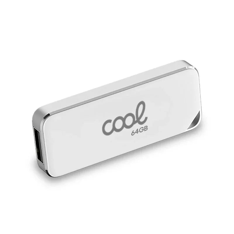 Pen Drive USB x64 GB 2.0 COOL Board Blanco - PixelPlaza