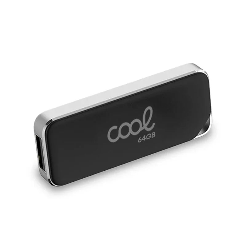 Pen Drive USB x64 GB 2.0 COOL Board Negro - PixelPlaza
