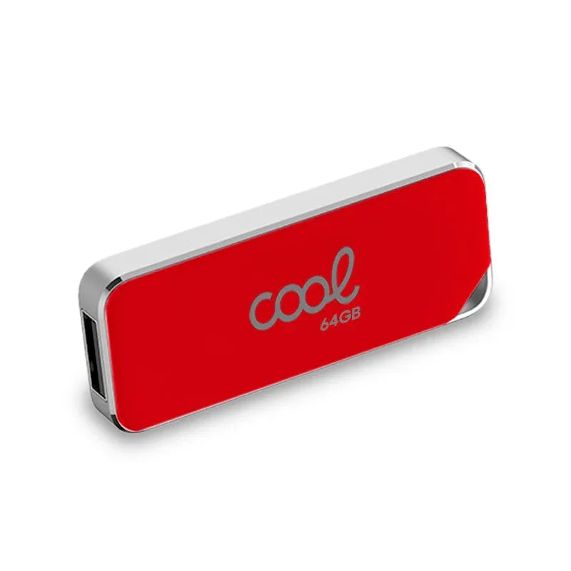 Pen Drive USB x64 GB 2.0 COOL Board Rojo - PixelPlaza