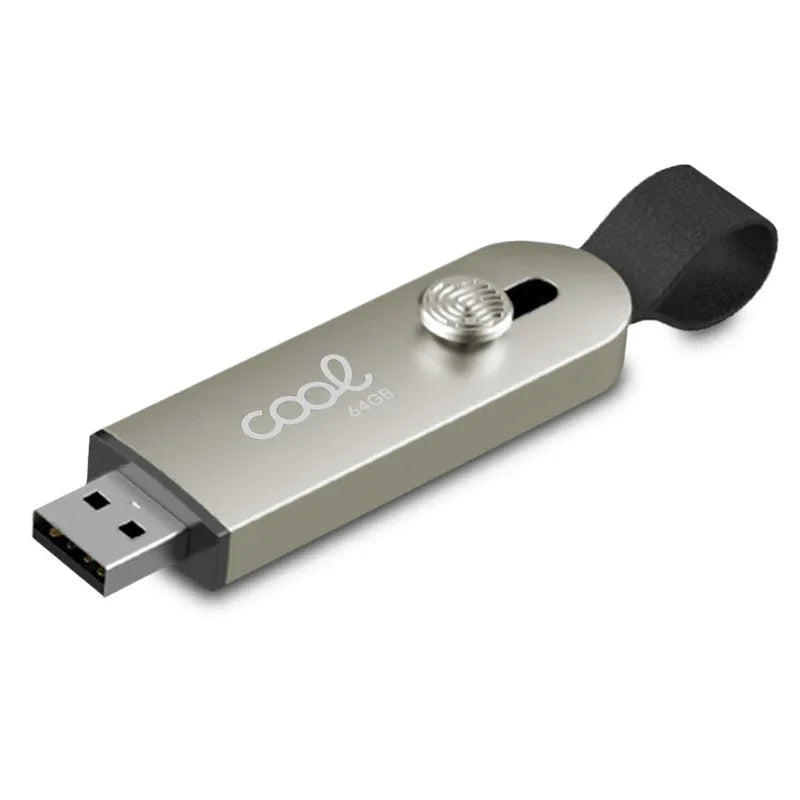 Pen Drive USB x64 GB 2.0 COOL Optimus Silver - PixelPlaza