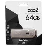 Pen Drive USB x64 GB 2.0 COOL Optimus Silver - PixelPlaza
