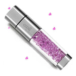 Pen Drive USB x64 GB 3.0 COOL Crystal Rosa - PixelPlaza