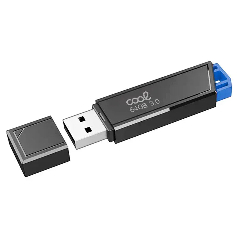 Pen Drive USB x64 GB 3.0 COOL Lancer Azul - PixelPlaza