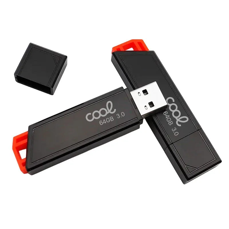 Pen Drive USB x64 GB 3.0 COOL Lancer Rojo - PixelPlaza