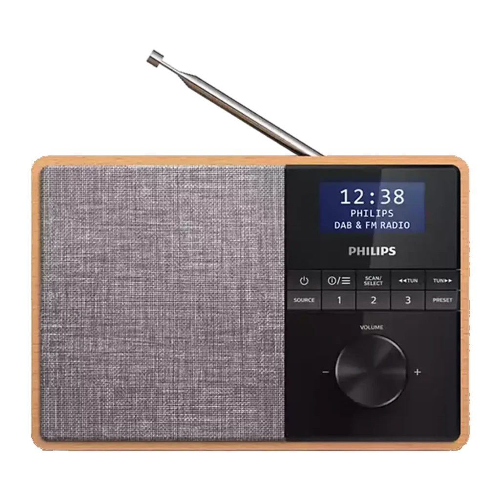 Philips TAR5505/10 DAB, DAB+, FM Red eléctrica/Pilas Bluetooth Radio