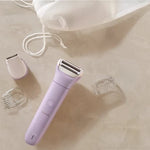 Cortapelos Philips Lady Shaver 6000 BRL138/00/ con Batería/ 4 Accesorios