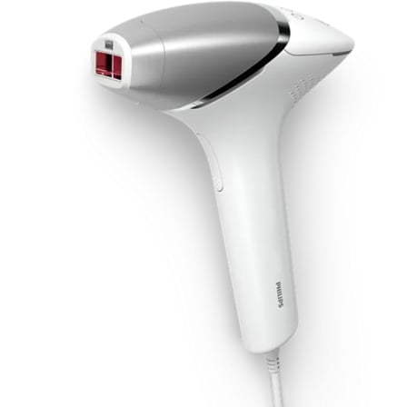 Depiladora de Luz pulsada Philips Lumea IPL Serie 8000/ con Cable/ Incluye 4 Accesorios