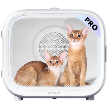 Cabina de Aseo para Mascotas Petkit Airsalon Max Pro/ 60L/ Control desde APP
