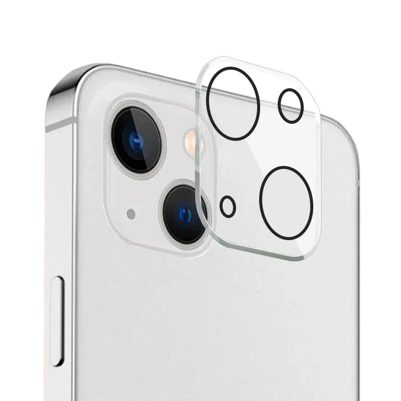 Protector Cristal Templado COOL para Cámara de iPhone 15 / 15 Plus - PixelPlaza