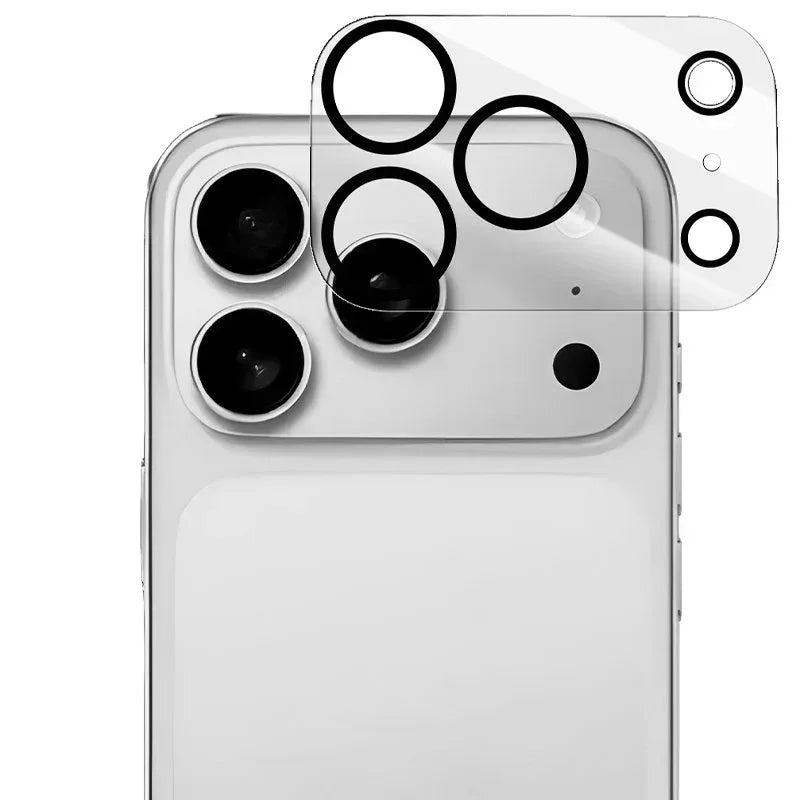 Protector Cristal Templado COOL para Cámara de iPhone 17 Pro Max - PixelPlaza