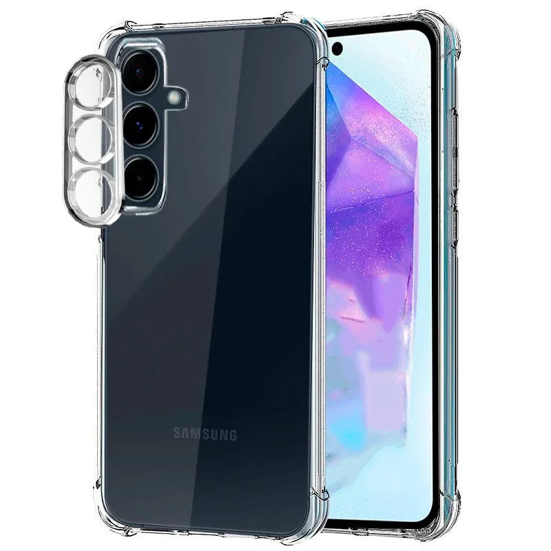 Protector Cristal Templado COOL para Cámara de Samsung A556 Galaxy A55 5G - PixelPlaza