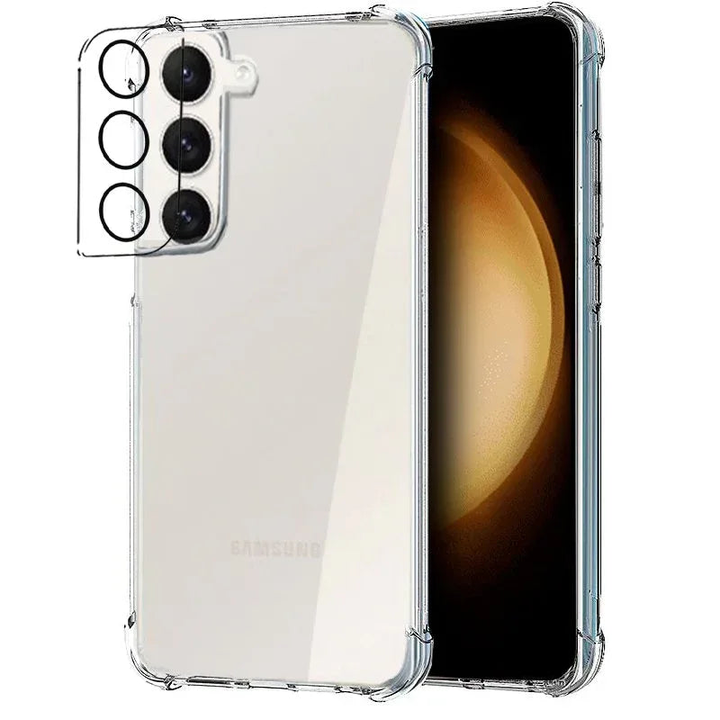 Protector Cristal Templado COOL para Cámara de Samsung S911 Galaxy S23 / S23 Plus - PixelPlaza