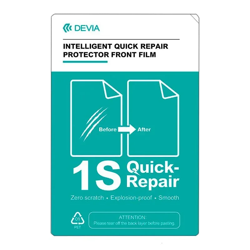 Protector Hidrogel Devia Quick Repair (Pack 50 uds) - PixelPlaza