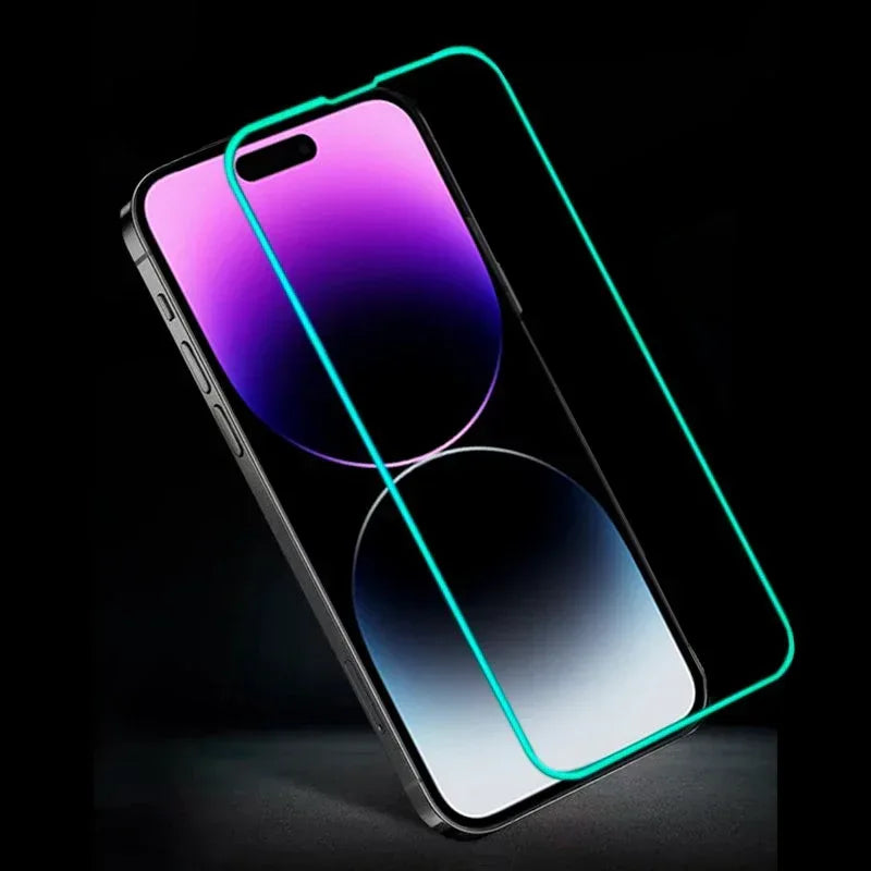 Protector Pantalla Cristal Templado COOL para iPhone 15 Plus / 16 Plus / 14 Pro Max (NEON) - PixelPlaza
