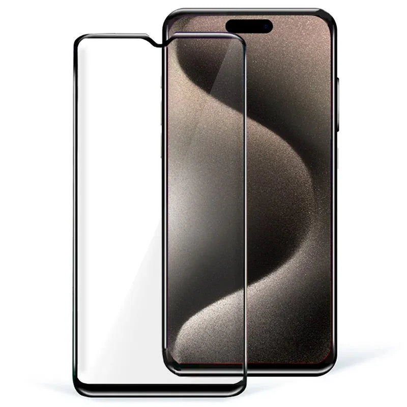 Protector Pantalla Cristal Templado COOL para iPhone 15 Pro Max (FULL 3D) - PixelPlaza