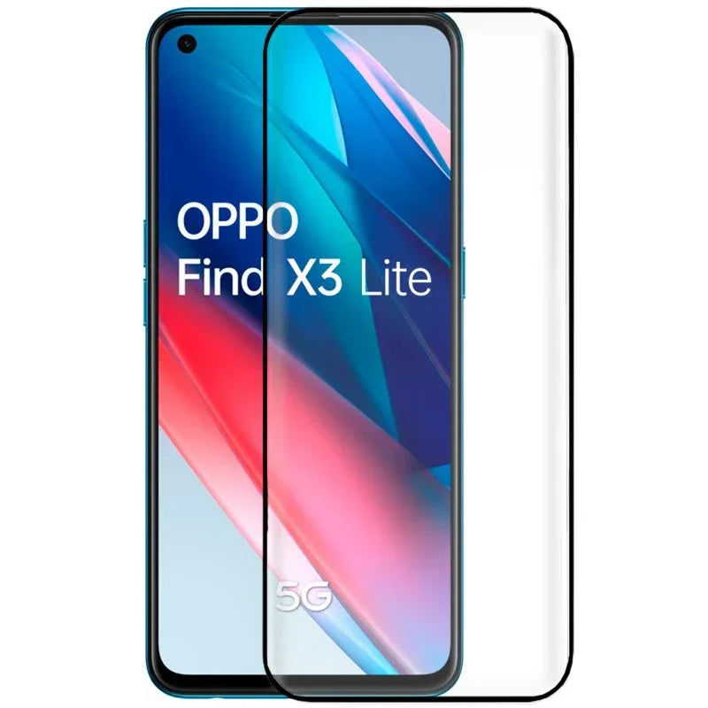 Protector Pantalla Cristal Templado COOL para Oppo Find X3 Lite / Find X5 Lite (FULL 3D) - PixelPlaza