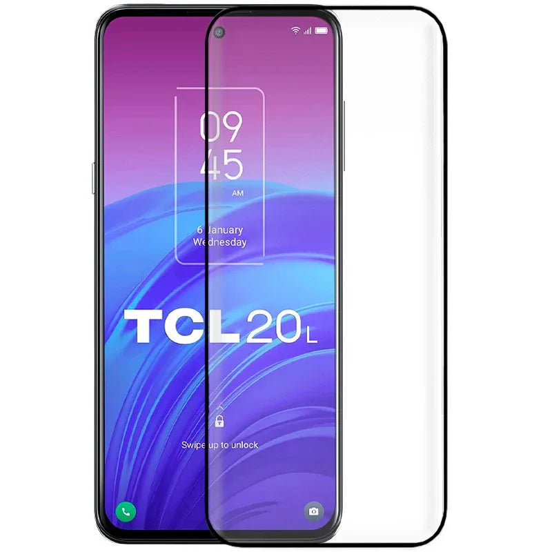 Protector Pantalla Cristal Templado COOL para TCL 20 5G / 20L / 20L Plus (FULL 3D) - PixelPlaza