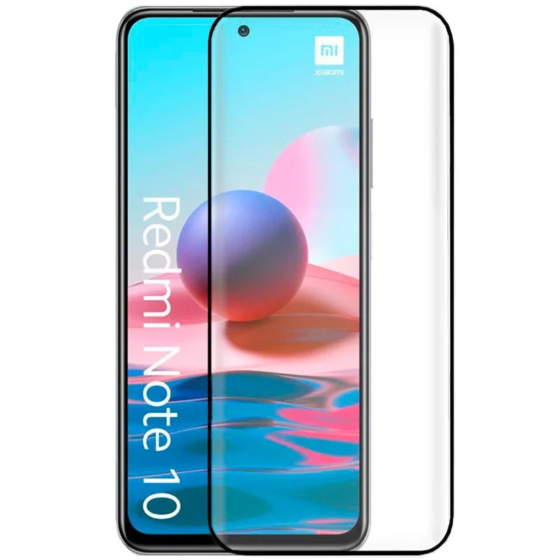 Protector Pantalla Cristal Templado COOL para Xiaomi Redmi Note 10 / Note 10s / Note 11 / Note 11S / Poco M4 Pro (FULL 3D) - PixelPlaza