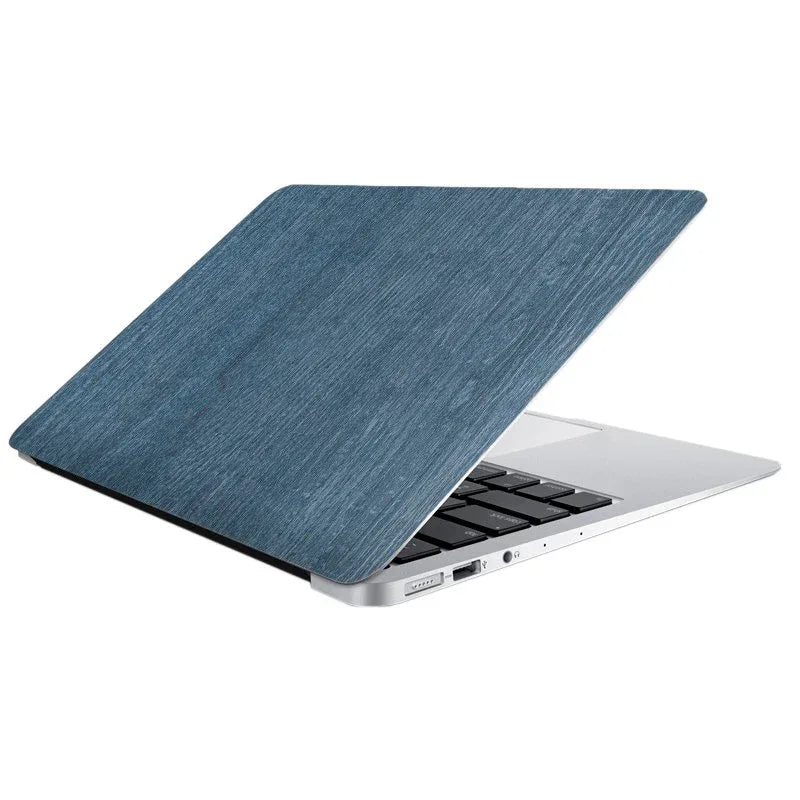 Protector Vinilo Trasero Colorful Devia Portátil 15 pulg Madera Azul - PixelPlaza
