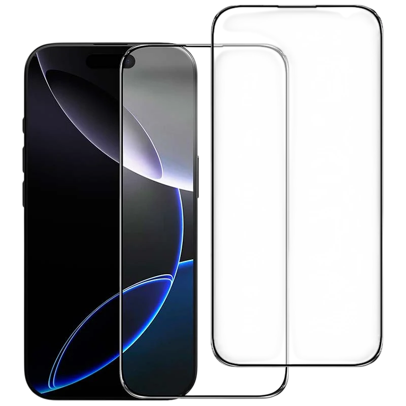Pack x2 Protector de cristal templado iPhone 16 Pro Max 6.9" Full Screen 3D